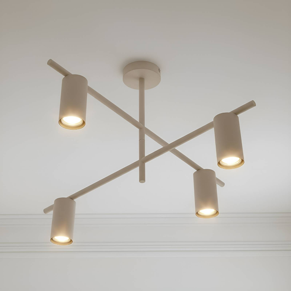 Plafonnier en métal moderne, Marilou