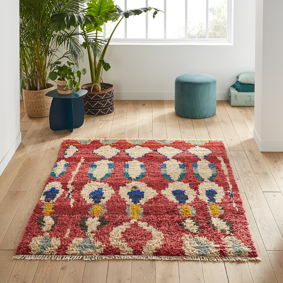 Tapis style berbère coloré, Shiva