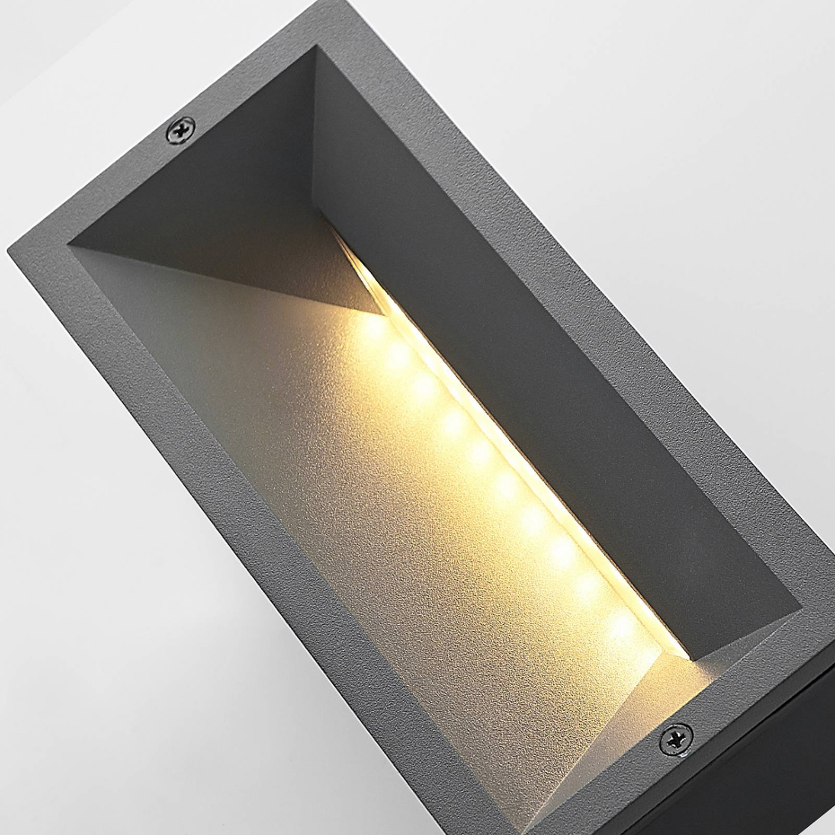 Applique extérieure en aluminium moderneLED
