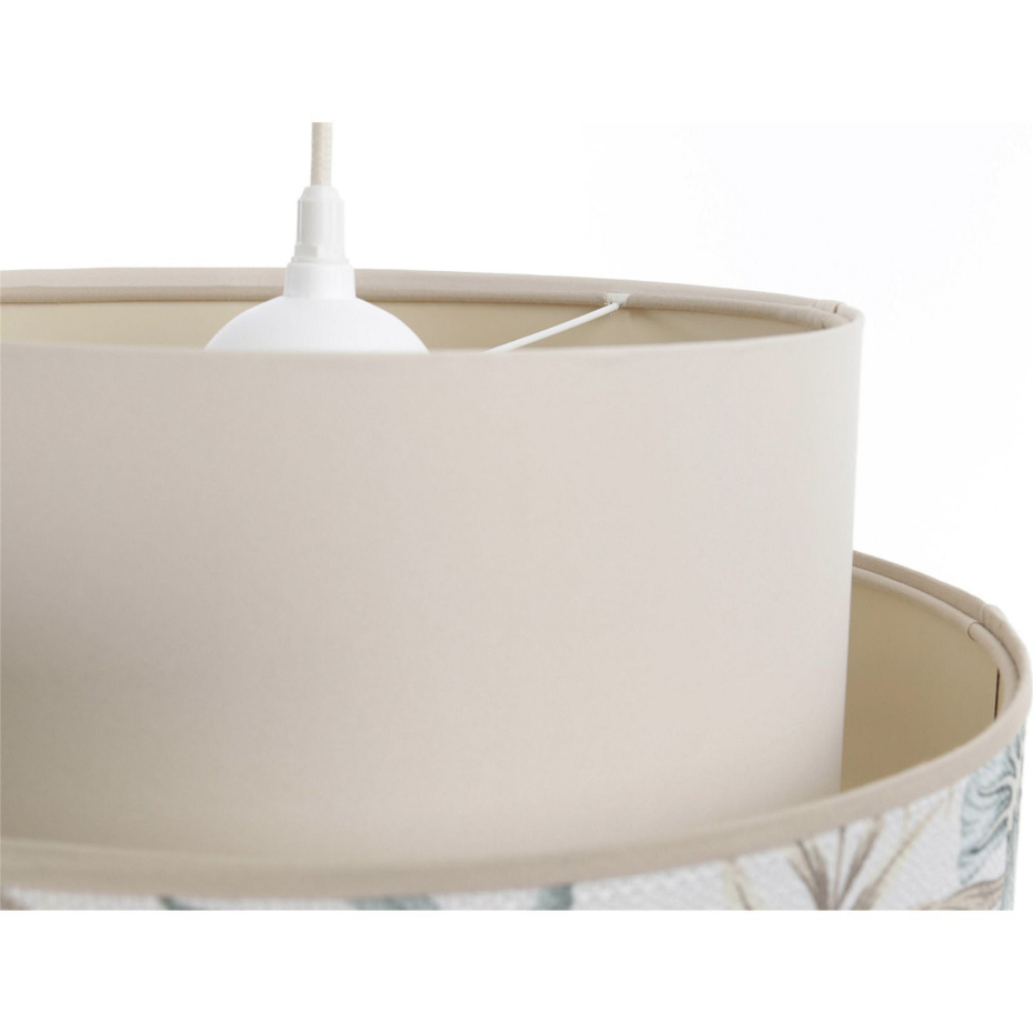 Suspension extérieure en tissu motif fleuri Doblo