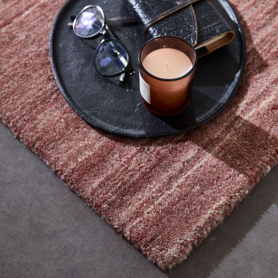 Tapis de salon UNI en laine tissé à la main - Pure