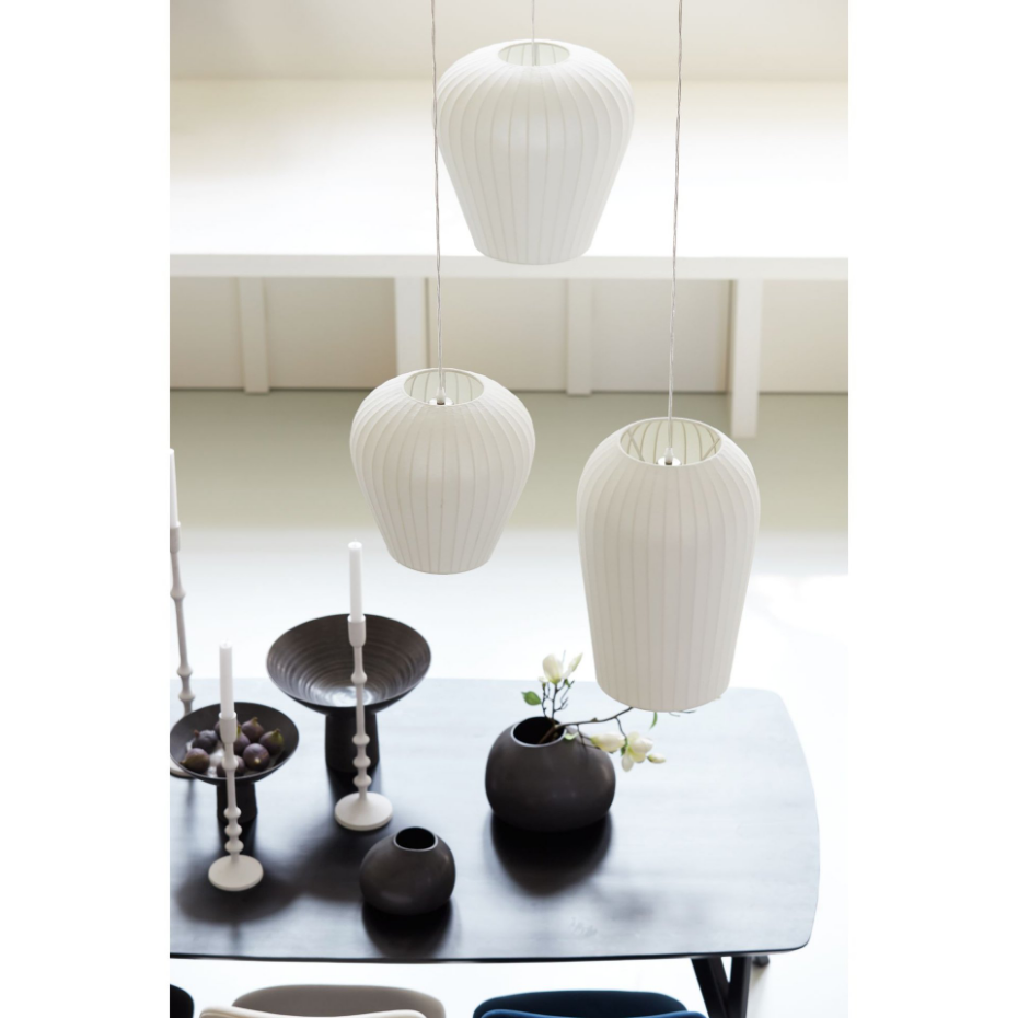 Suspension - Xela - Ø30 Cm - Blanc