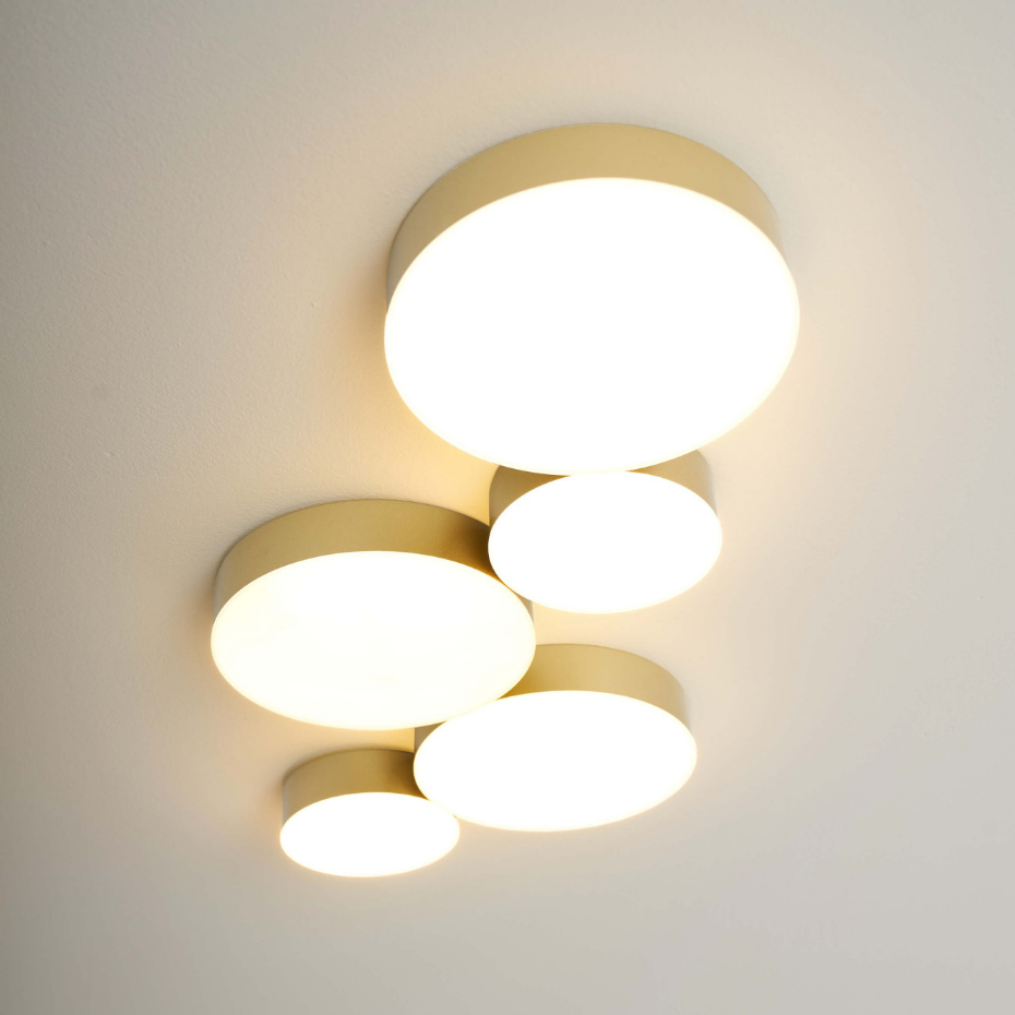 Plafonnier ou applique à 5 cercles - SKAVI