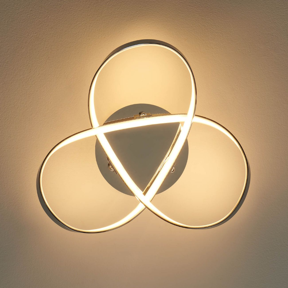 Plafonnier LED design 3 boucles - ACHT