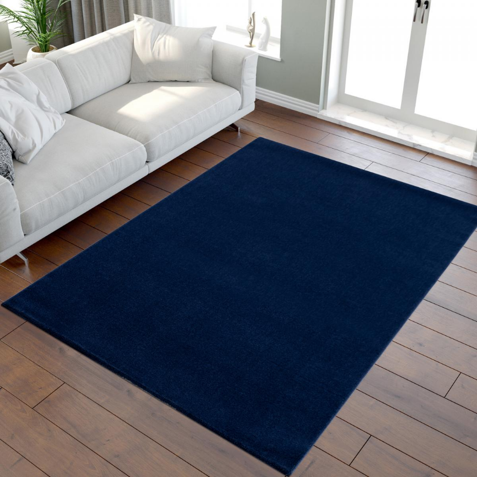 Tapis salon et chambre tissé motif uni NOSSA