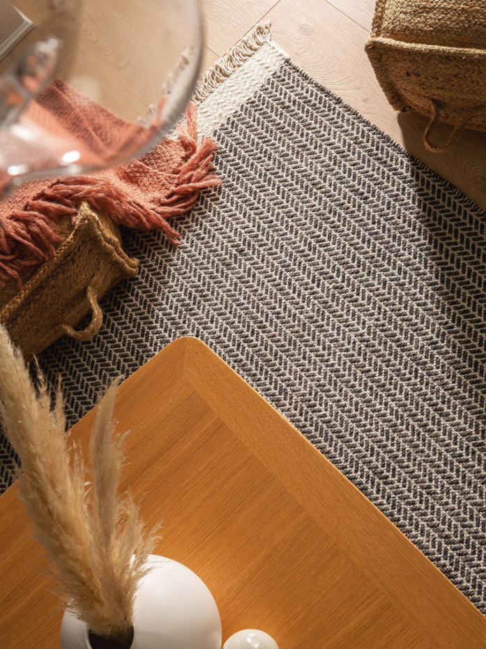 Tapis de laine tissé main KIM