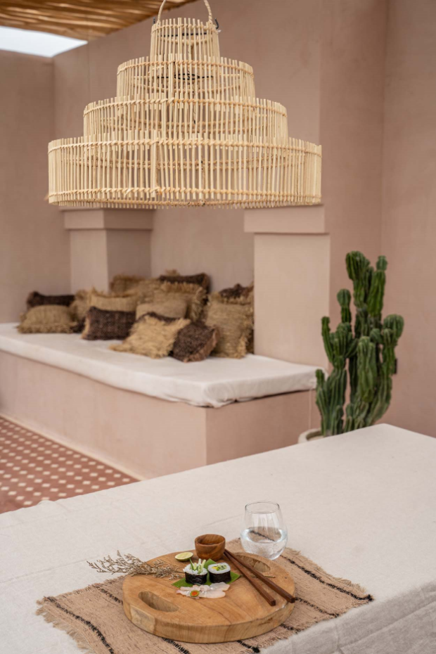 Suspension en rotin WEDDING CAKE