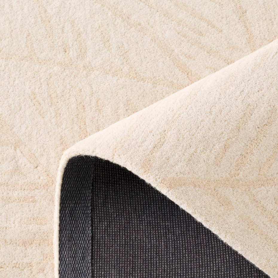 Tapis fait main en laine et coton Cèdre