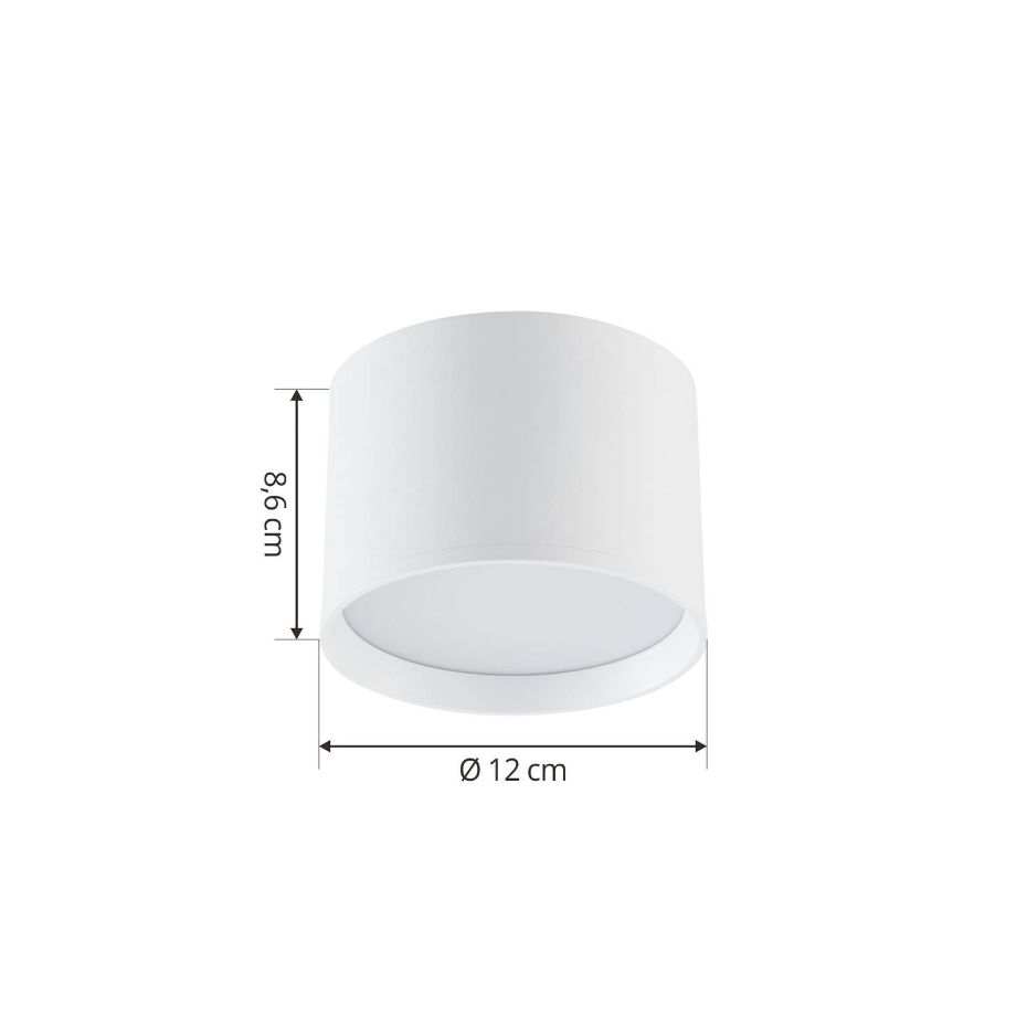 Plafonnier en aluminium moderneLED, Nivoria