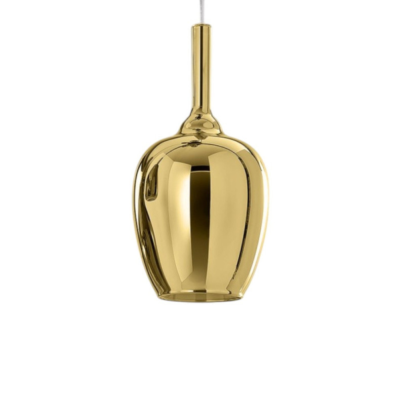 Suspension design Verre doré Ofelia10
