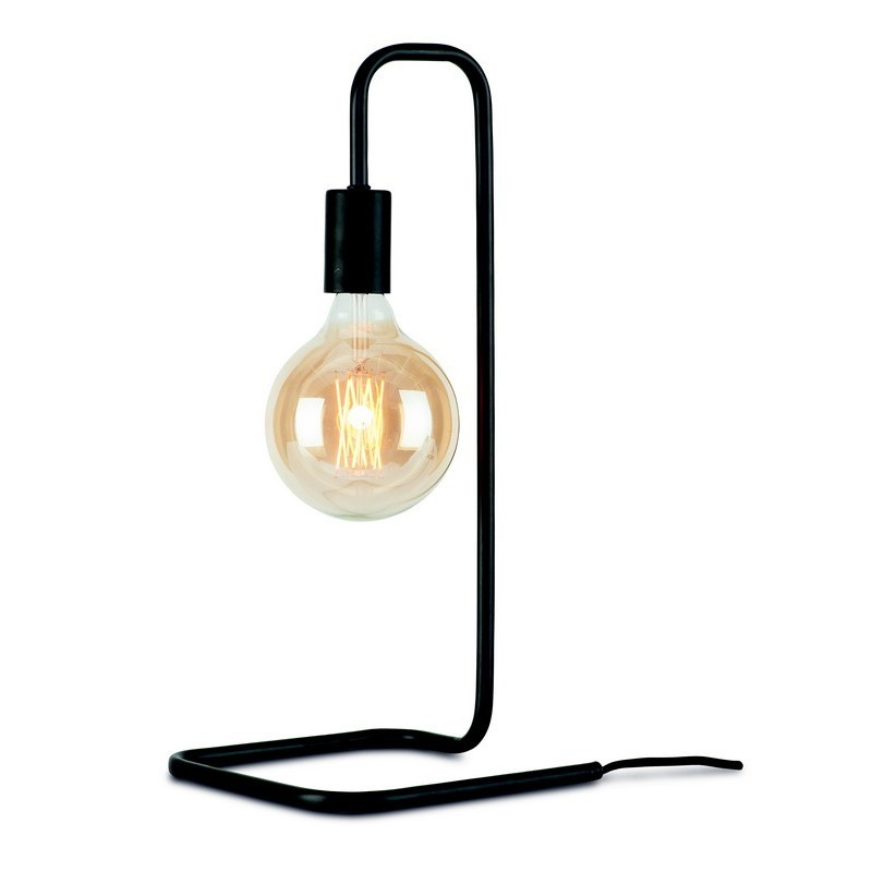 Lampe De Table Design Épuré Métal Noir It's About Romi London