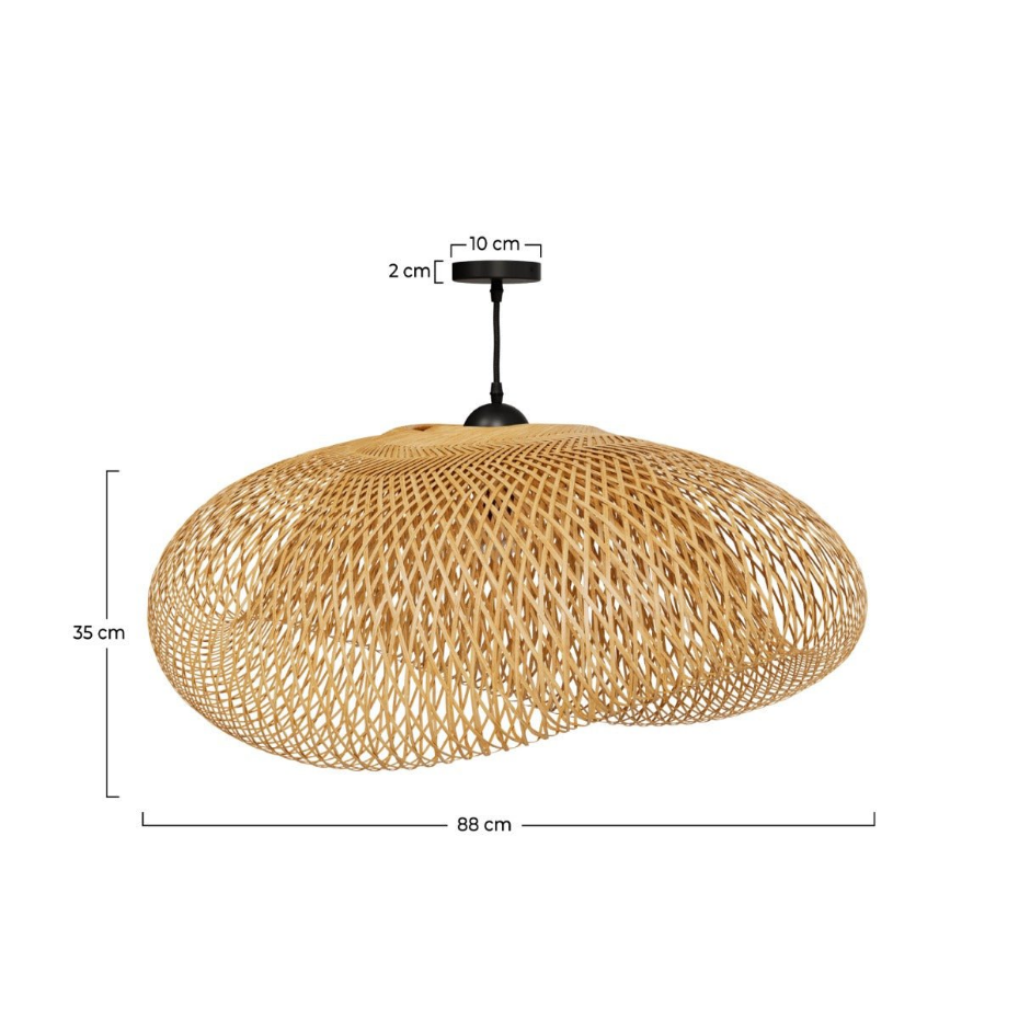 Suspension en bambou D88 cm - ANYA