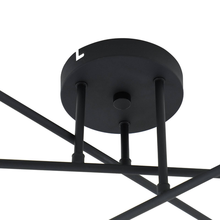 Plafonnier en métal moderne, Isamer
