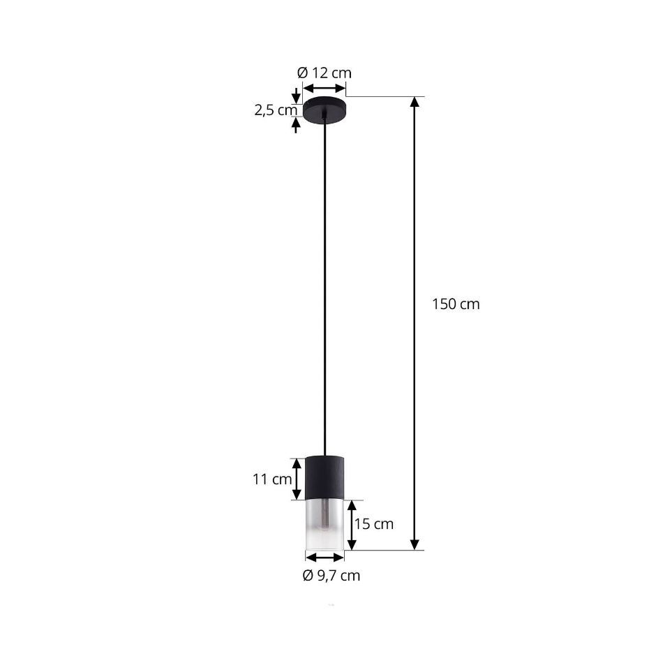 Suspension en verre moderne, Svante