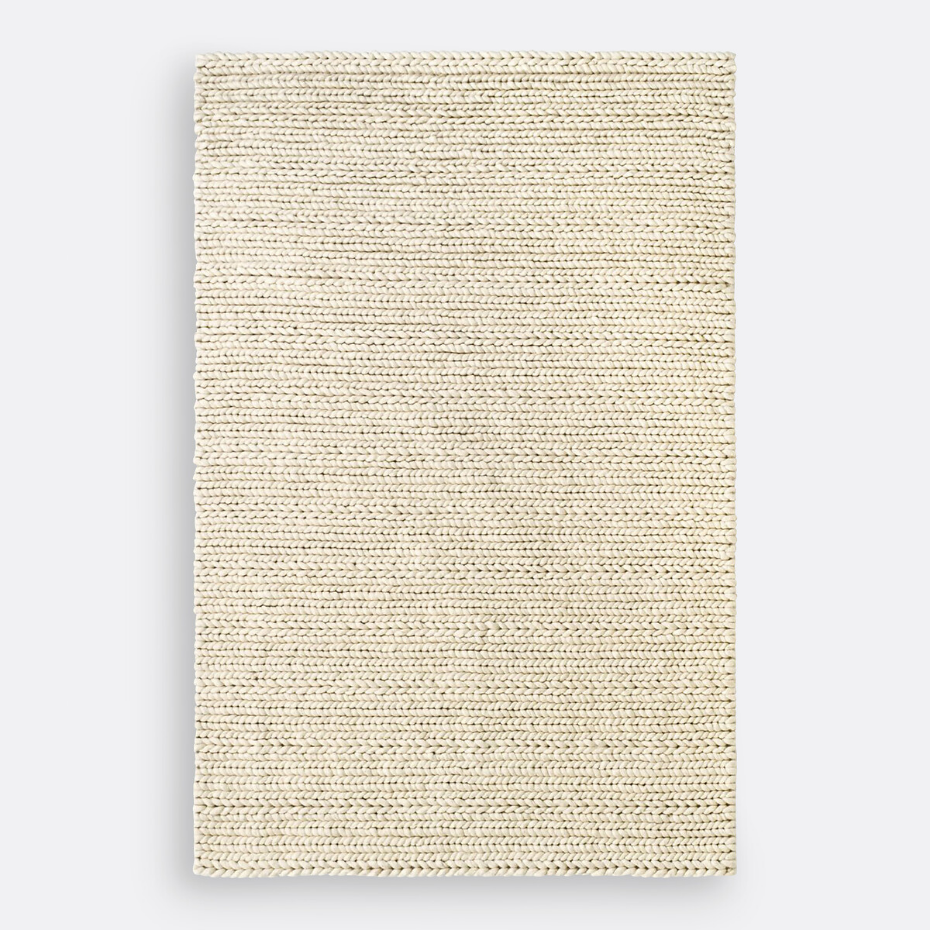 Tapis laine, Diano, effet tricot