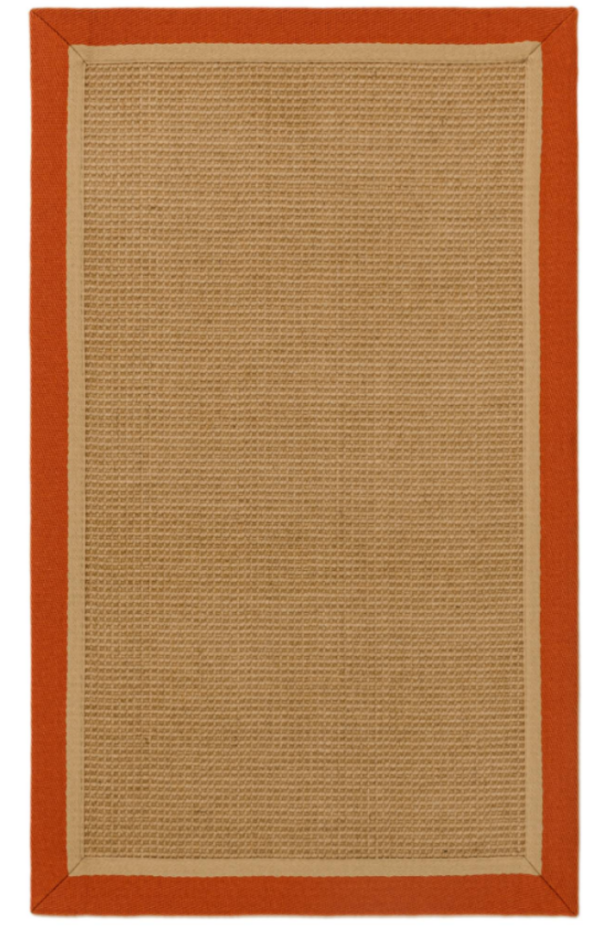 Tapis chambre et salon en jute moderne DORO