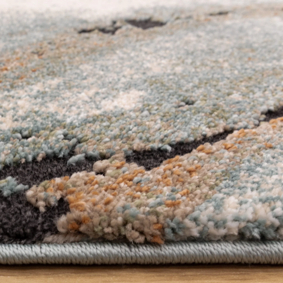 Tapis salon et chambre tissé plat HAVEN