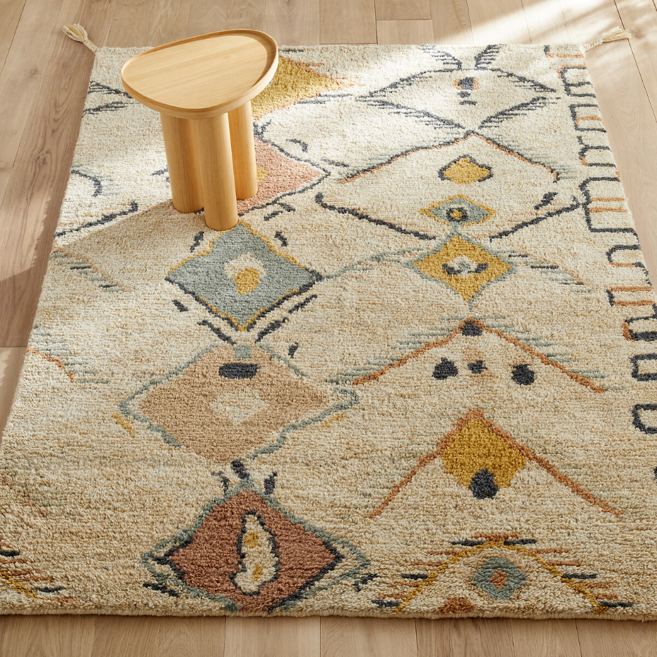 Tapis en laine, noué main, Mirjana
