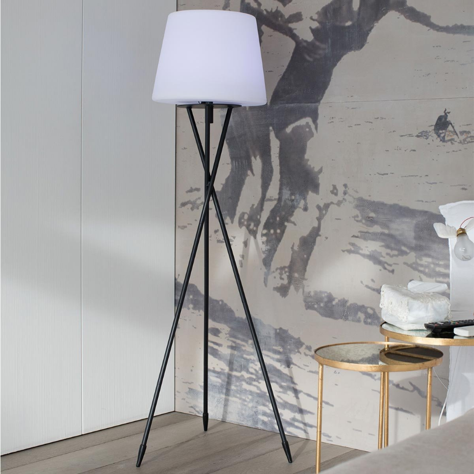 Lampadaire d'extérieur sans fil TRY RGB H150cm