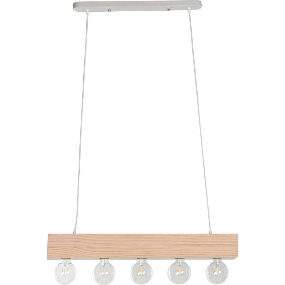 Suspension rectangulaire en bois Urban