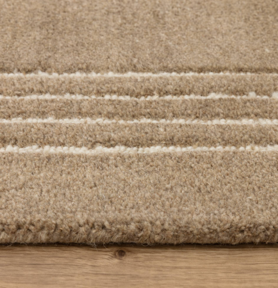 Tapis moderne pure laine salon et chambre LORO