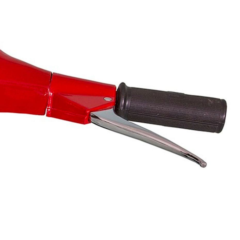 Applique murale rouge phare de moto