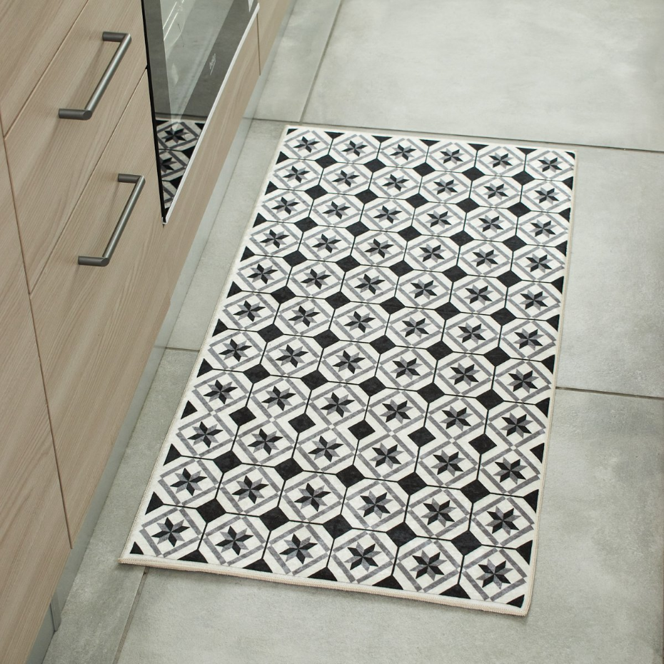Tapis de cuisine carreaux de ciment AZULEJO