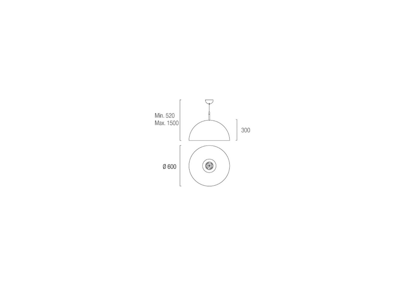 Suspension design, D.60 , UMBRELLA