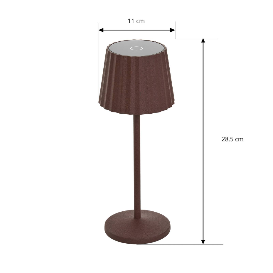 Luminaire de terrasse en aluminium moderneLED