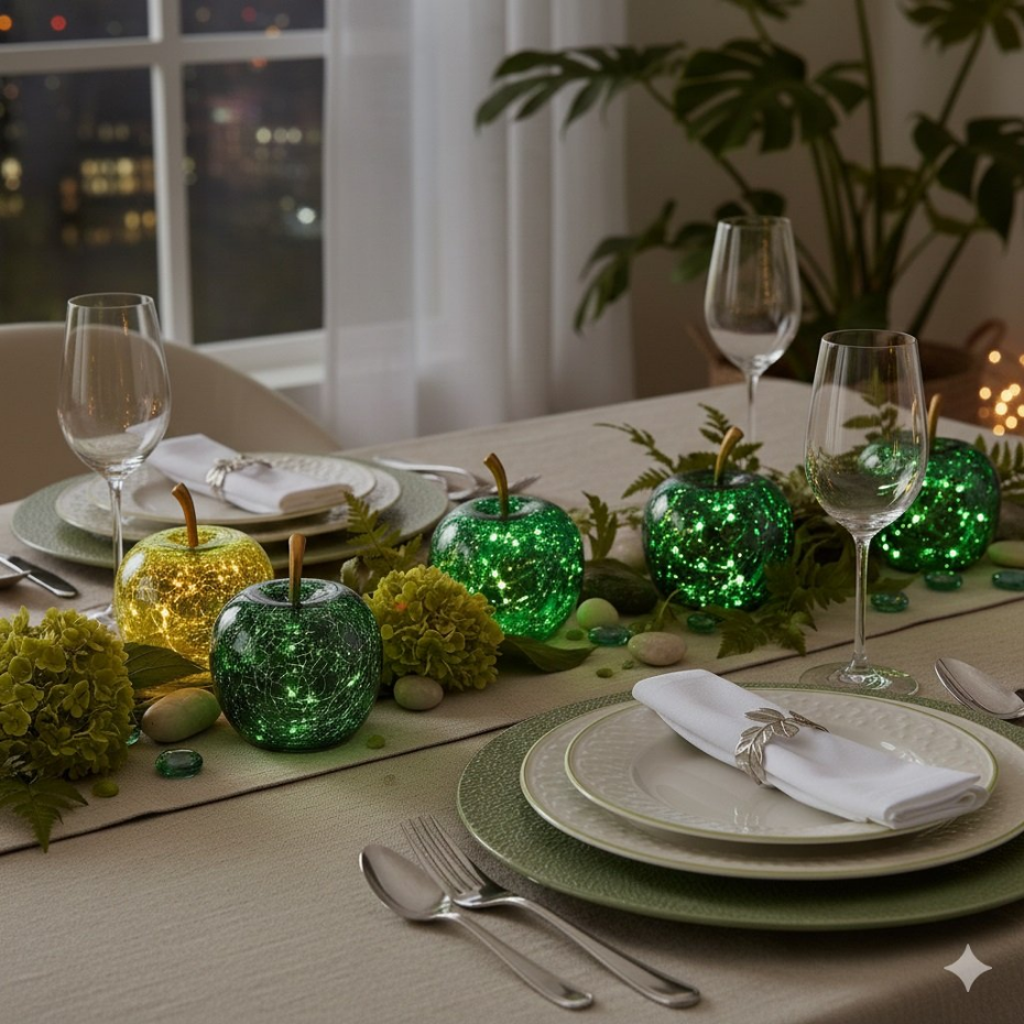 Lampe Pomme lumineuse 10 Led