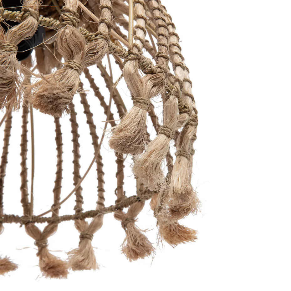Suspension en herbe d’abaca ABACA TASSEL