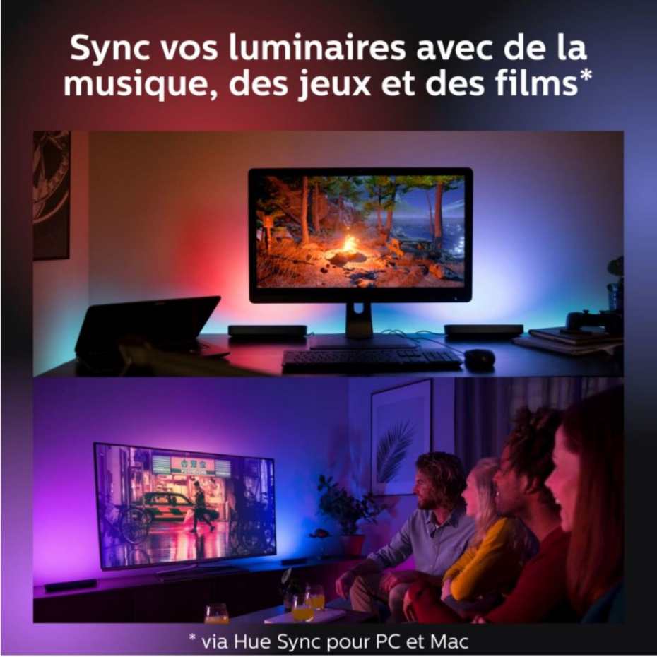 Lampe connectée Play White&Color Ambiance