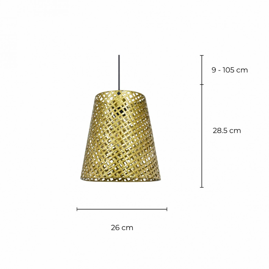 Suspension en métal moyen modèle, TANIS