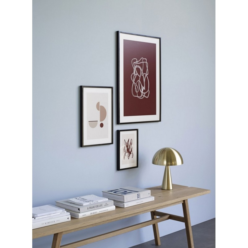 Lampe De Table Métal Champignon