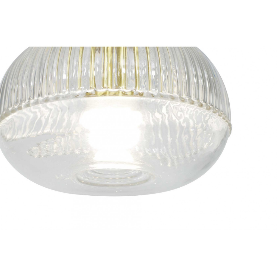 Suspension en verre et métal, ELUAN