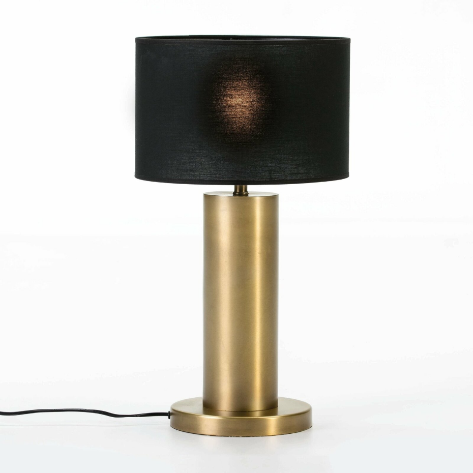 Lampe de table en métal sans abat-jour