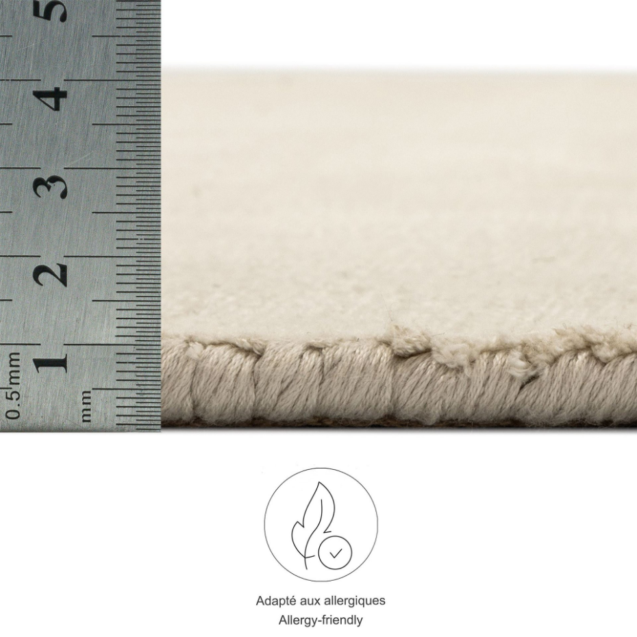 Tapis en viscose brillant tissé main - Star