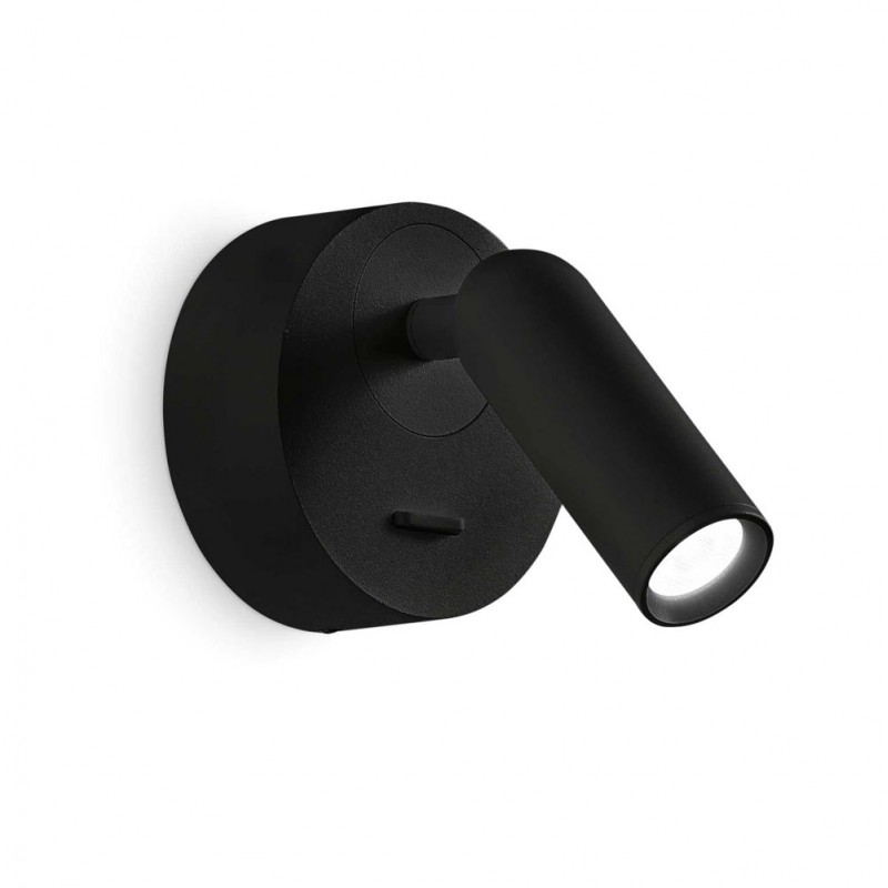 Applique De Chevet Noir Led Orientable Anne