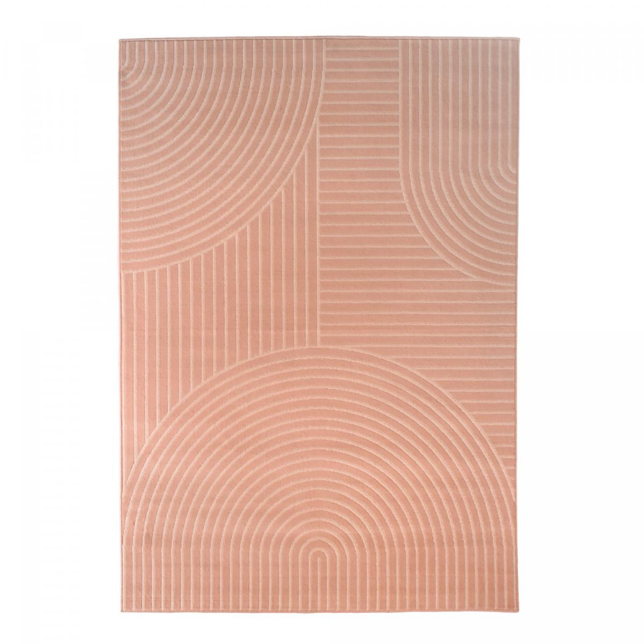 Tapis salon et chambre tissé motif géométrique LYN49 ARCROL