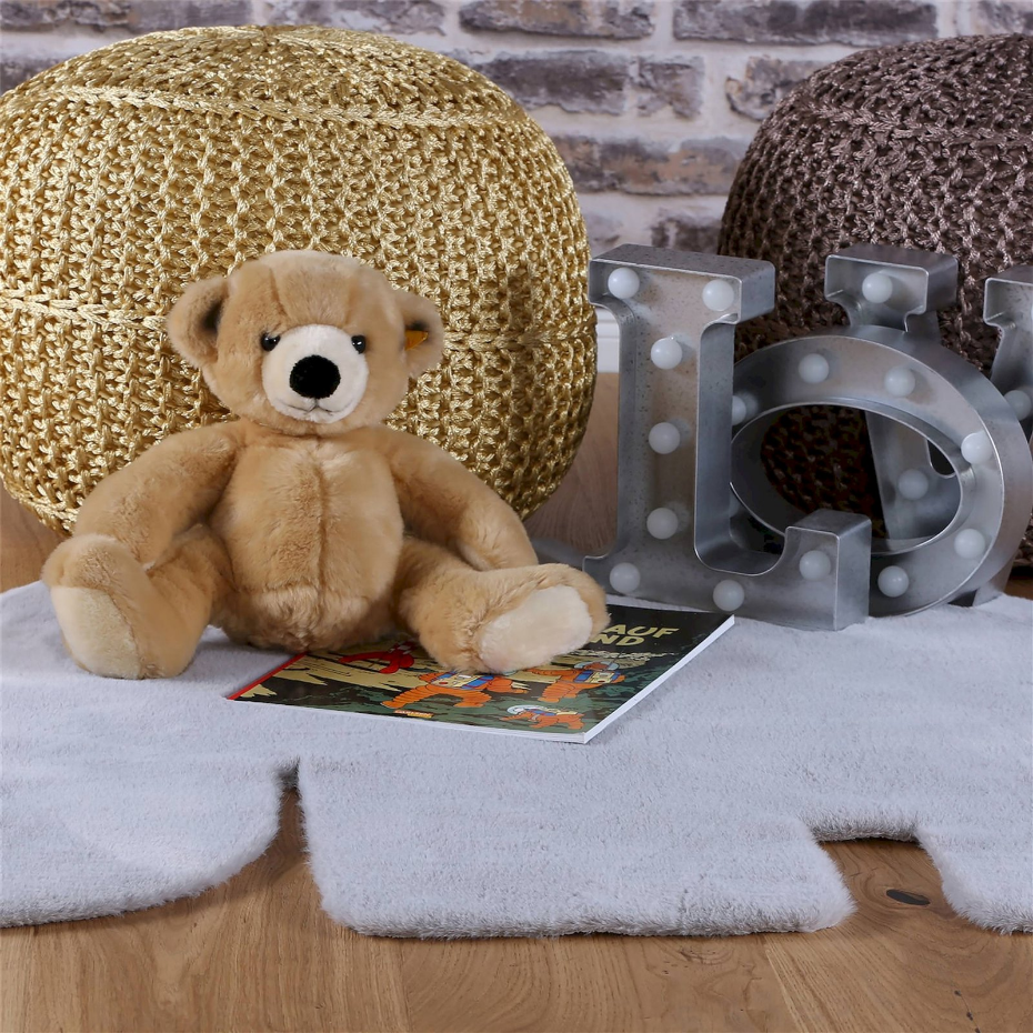 Tapis enfant en polyester forme éléphant