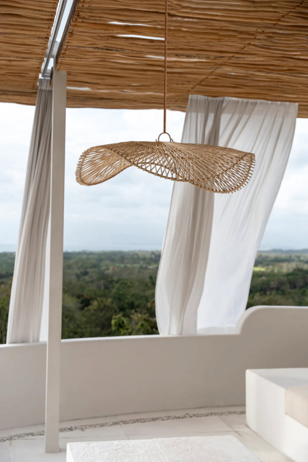 Suspension en rotin CHAPEAU