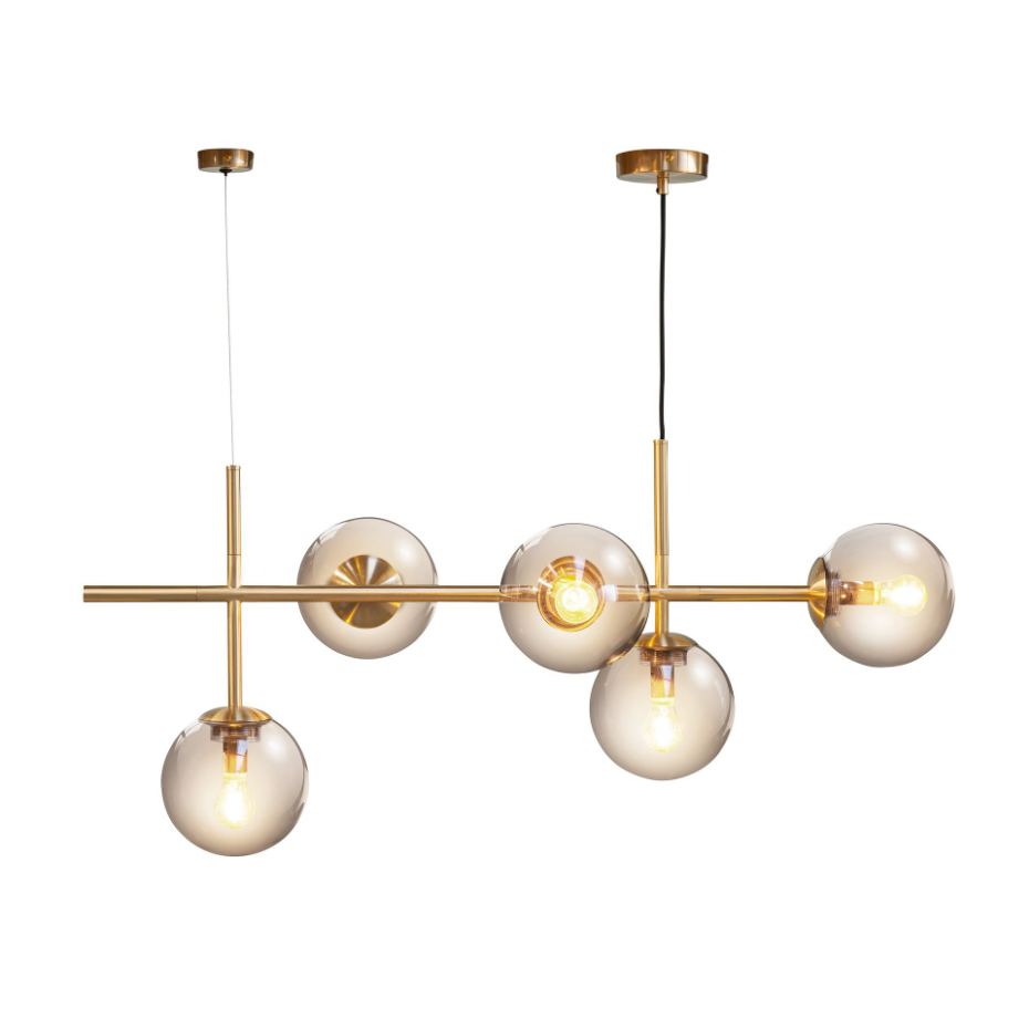 Suspension en Verre et Métal COMO