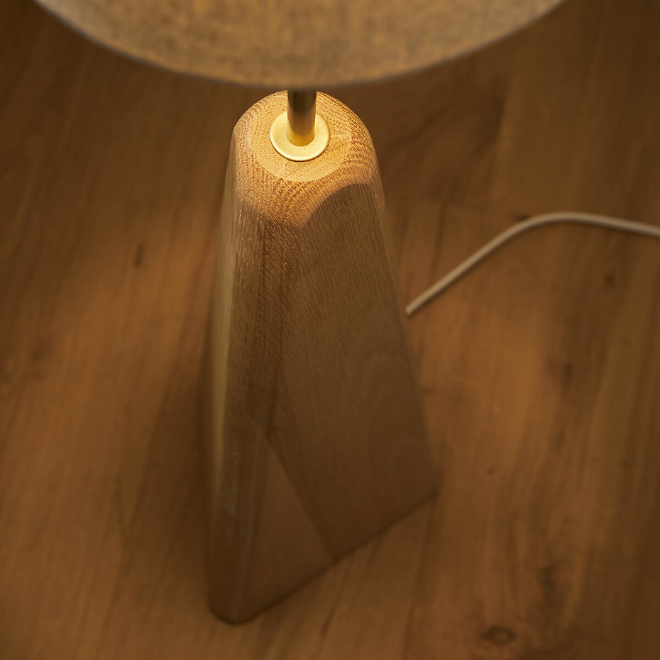 Lampadaire chêne massif, Nestwood