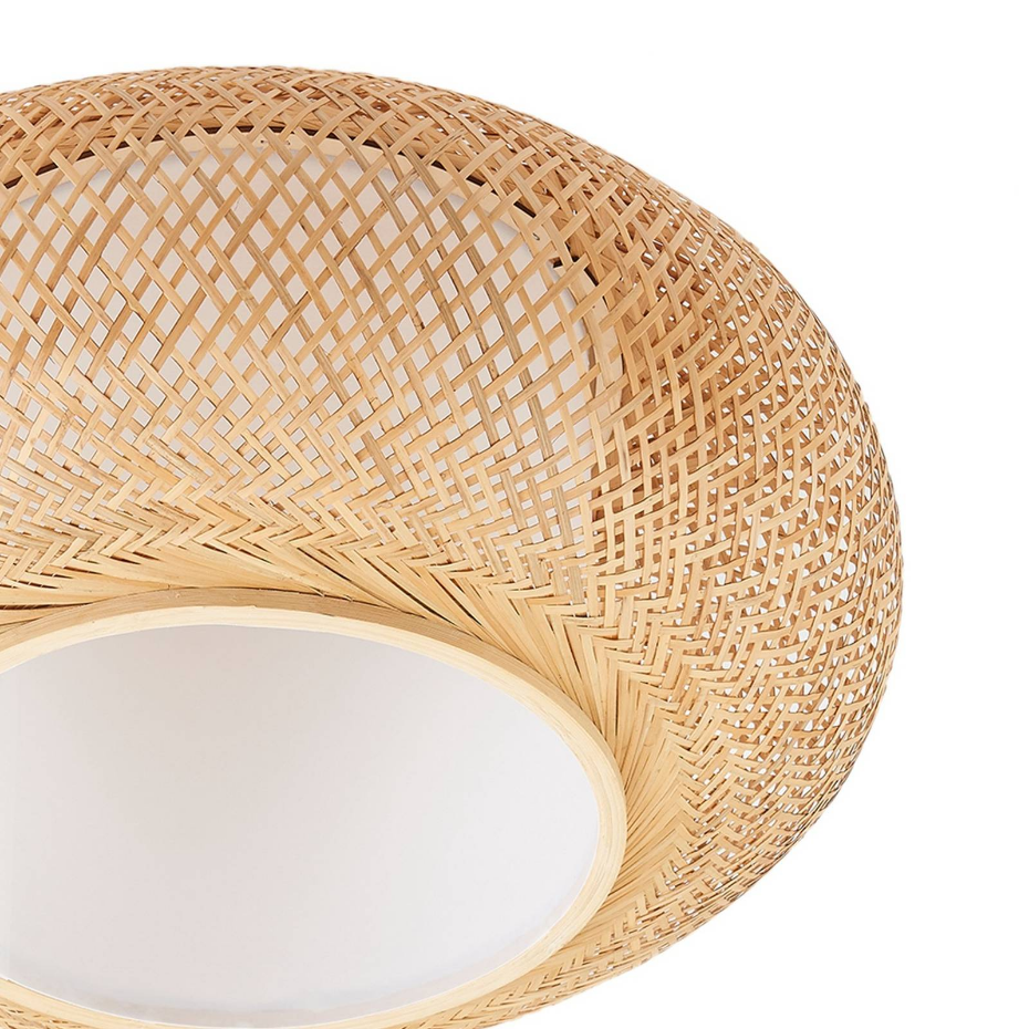Plafonnier en bambou traditionnel, Romaine