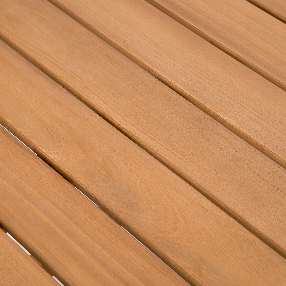 Salon de jardin pliant en acacia, Solara