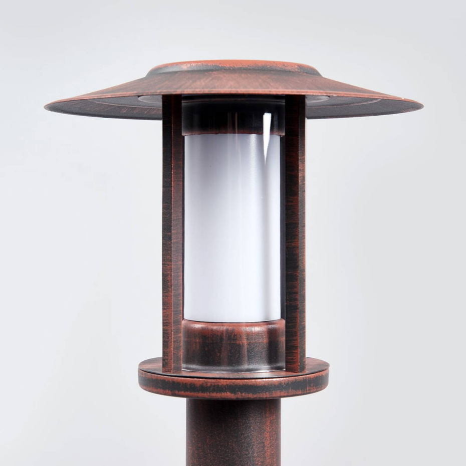 Luminaire extérieur en inox traditionnelLED
