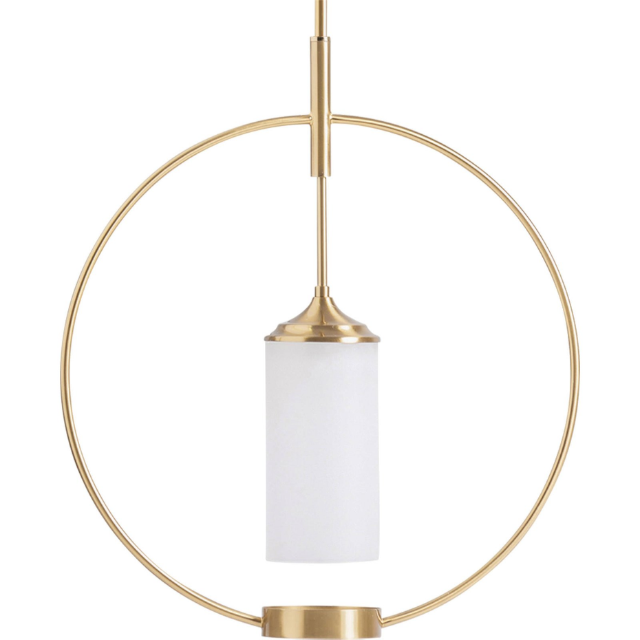 Lustre art déco en cristal suspendu