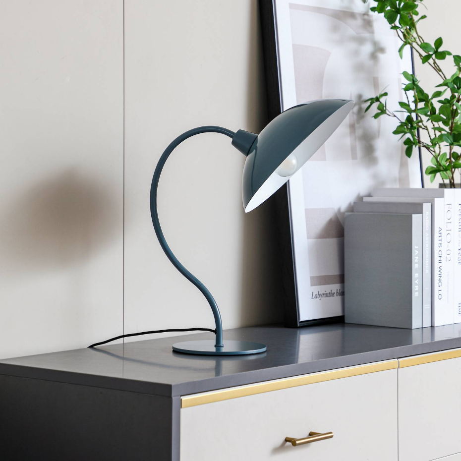 Lampe à poser en métal moderne, Arvadon