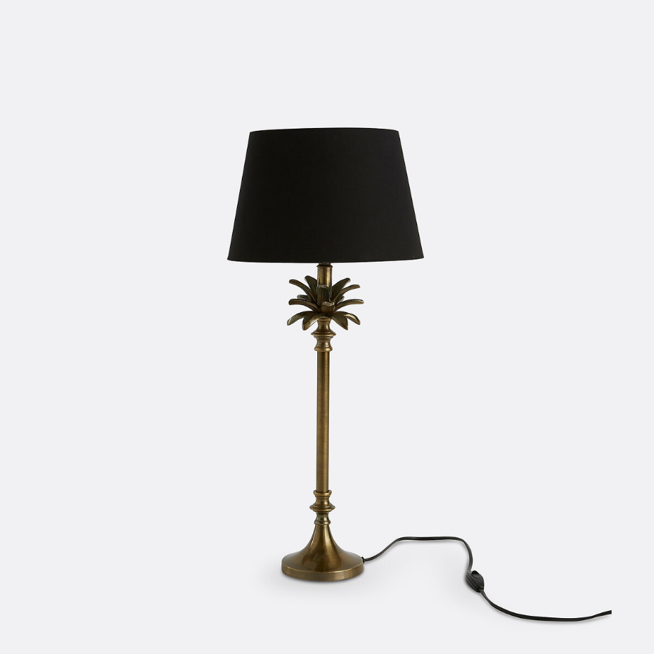 Pied de lampe à poser palmier Yvor