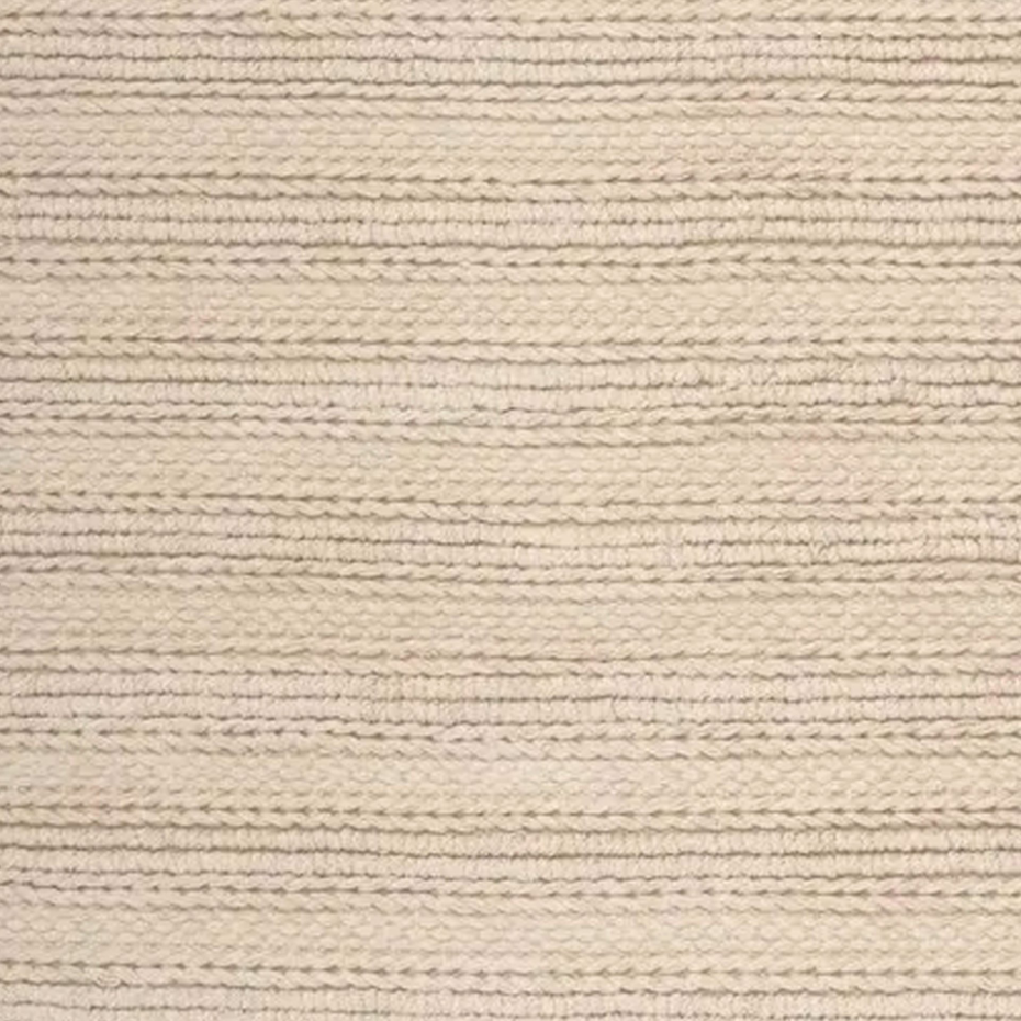 Tapis en coton tressé beige 70x140cm